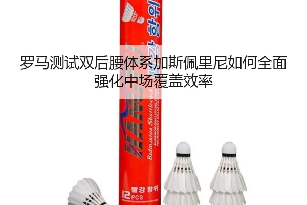罗马测试双后腰体系加斯佩里尼如何全面强化中场覆盖效率